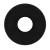 Sono No.49 Small Hollow Tunnel Butt Plug 3 Inch Black