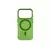 Silikonska futrola Magsafe FLURO COLOR Iphone 17 Pro ZELENA