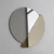 HANAH HOME Ogledalo Crescent Bronze v2