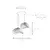 Brilagi - Luster na sajli WABI SABI 2xE27/40W/230V prečnik 60 cm crna