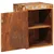 vidaXL Nočna omarica 2 pcs Rjava 35 x 33 x 48 cm Reclaimed Trdo Les
