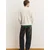 Pull&Bear Pulover naravno bela