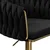 EH Barski stol Cofton Gold Black Velvet