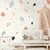 Fototapeta pastelne terrazzo oblike - 196x132