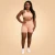 BeastPink Venture Sports Bra Peach