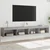 TV ormarići s LED svjetlima 2 kom boja hrasta 100x30x30 cm