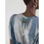 G-STAR Majica  moder denim / siva / bela