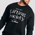 GymBeam Lifting Society Sweatshirt Black