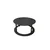 Hanah Home Klub sto Hole Round, 70x38x70 cm, Crni