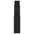 Kockaste zidne police crne 80 x 15 x 78,5 cm konstruirano drvo