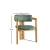 Hanah Home Trpezarijska stolica CO 040, 58x76x49 cm, Zelena