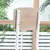 Homestar Jedilna garnitura 3-delna 70x70x76 cm bela