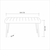 HANAH HOME Trpezarijski set Costa Atlantic White-Green