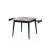 Aberto Design Trpezarijski sto Totem 80x75x80cm Beli mermer