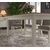HANAH HOME Trpezarijski sto Krem - Siva FRN 21023