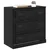 Kreveta Crni hrast 70 x 35,5 x 67,5 cm Konstruirano drvo