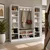 Hanah Home set za predsoblje Lucas 1600-136, 170 cm, beli