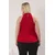 Trendyol Curve Ženska bluza Tbbss25Af00007, Crvena