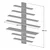 Hanah home TV Komoda Zebra Orah