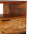 TV ormarić od masivnog obnovljenog drva 118 x 35 x 45 cm