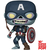 FUNKO Marvels What If Zombie Captain America 10-Inch Pop! Vinyl Figure - Exclusive, (20499369)