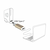 DELOCK USB 2.0 adapter [1x USB-C™ vtikač - 1x USB 2.0 vtičnica Micro-B] bakrene barve Delock