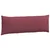 Jastučići za sofu 2 pcs Vinska crvena 120 x 40 cm tkanina