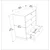 Hanah Home Komoda Sahra, 72x83,1x42 cm, Bela-hrast