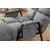 Atelier del Sofa Stolica za ljuljanje, Siva