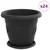 Saksije za biljke 24 pcs Crna O 26 x 21.5 cm Plastika