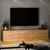 Hanah home TV Komoda Neon Illuminated Bež