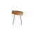 Hanah home Klub sto Ilo 40x60??x40cm Bež-Smeđe