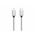 NEXT ONE USB-C to Lightning Metallic Cable 1.2m Silver
