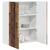 Ormar za Zid PORTO Staro drvo 80 x 31 x 100 cm