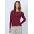 Trend Alacati Stili Ženska bluza Alc-X14400, Bordo