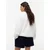 TOMMY HILFIGER Majica VARSITY CREST  marine / bela