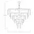 Zuma Line 17701/20-GLD - Luster na lancu VERSAILLES 20xE14/40W/230V zlatna
