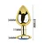 Diamond Butt Plug Medium Gold