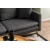 ATELIER DEL SOFA Ugaona garnitura Reya Dark Grey