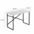 HANAH HOME Radni sto Odesa White