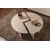 Hanah Home Klub sto Moira, O90x41cm, Bež