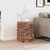 vidaXL Stolica Naravna 29 x 29 x 48 cm Trden predelan les