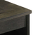 Komoda crna 60x33x75 cm Puno drvo Mango