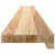 Prozorske klupice 2 kom 140x15x2 cm netretirane masivne hrast