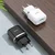 HOCO USB A QC3.0 3A 18W N3 crni zidni punjač