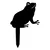 Atelier Del Sofa Dekorativna figura Frog 01, 34x22 cm, 1.5 mm