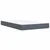 Vidaxl Box spring postelja z vzmetnico temno siva 120x200 cm žamet