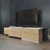 HANAH HOME TV polica Zonas Sapphire Oak White