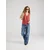 VERO MODA Top ALVA brusnica