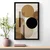 Plakat abstraktne oblike No6 - 40x60 white